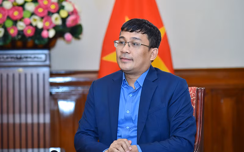 Thứ trưởng Ngoại giao Nguyễn Minh Vũ. (Ảnh: Báo Thế giới và Việt Nam)
