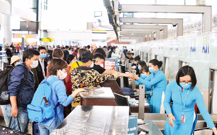 Những chuyến bay nội địa của các hãng hàng không đã phục hồi ấn tượng.