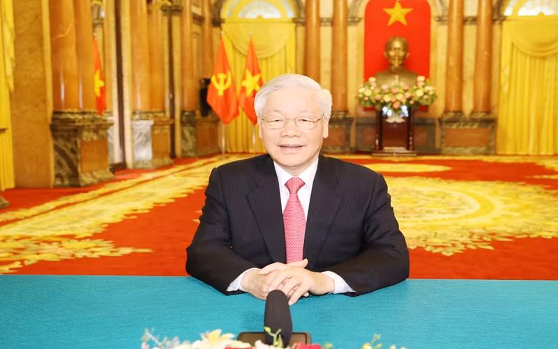 Tổng Bí thư, Chủ tịch nước Nguyễn Phú Trọng. (Nguồn: Bộ Ngoại giao Việt Nam)