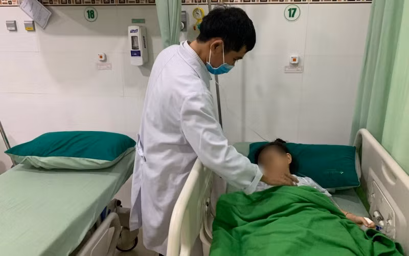 Hiện, sức khỏe bệnh nhi V.A.Y.N. đã ổn định.