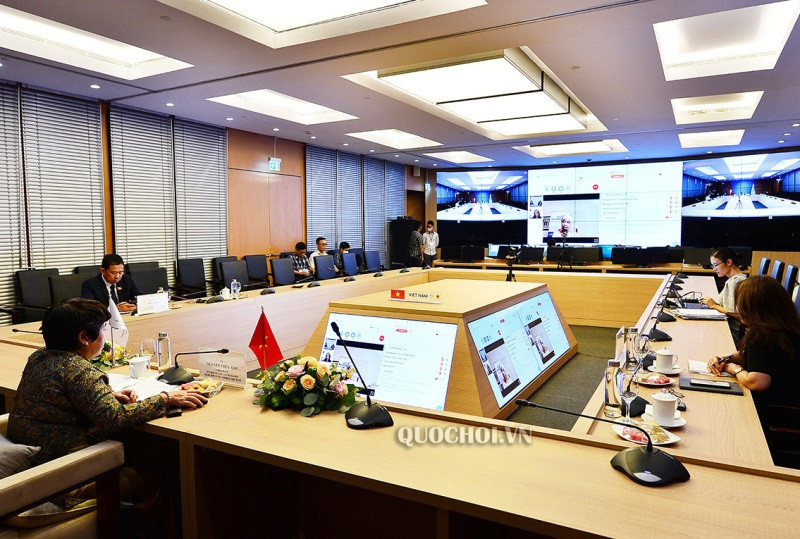 Hội nghị trực tuyến điểm cầu tại Việt Nam. Thúc đẩy biện pháp mạnh mẽ ngăn chặn nạn bạo lực phụ nữ và trẻ em -0