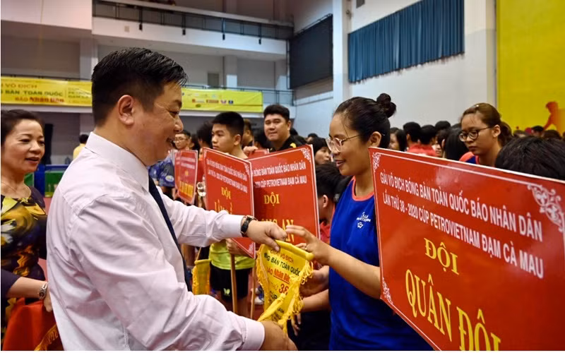 Khai mạc Giải vô địch bóng bàn toàn quốc Báo Nhân Dân lần thứ 38 năm 2020 -1