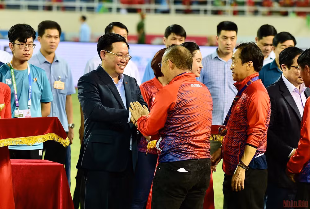 U23 Việt Nam bảo vệ thành công Huy chương Vàng bóng đá nam SEA Games 31 -0
