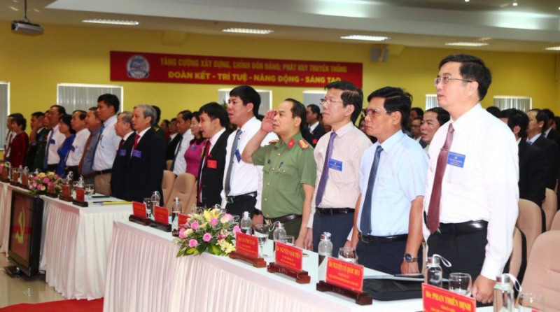 Các đồng chí lãnh đạo tỉnh và các ban, ngành tham dự tại Đại hội. Đại hội thí điểm bầu trực tiếp bí thư đảng bộ cấp trên cơ sở tại Huế thành công -0
