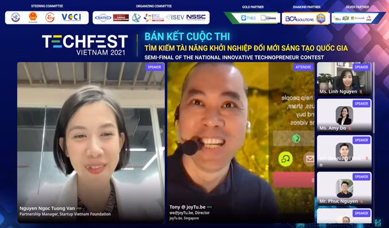 Hình ảnh vòng bán kết cuộc thi.