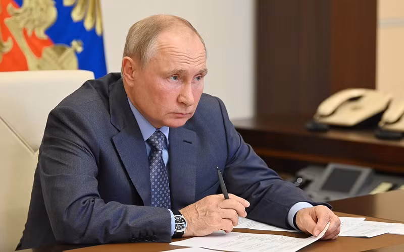 Tổng thống Nga V.Putin. (Ảnh: TASS)