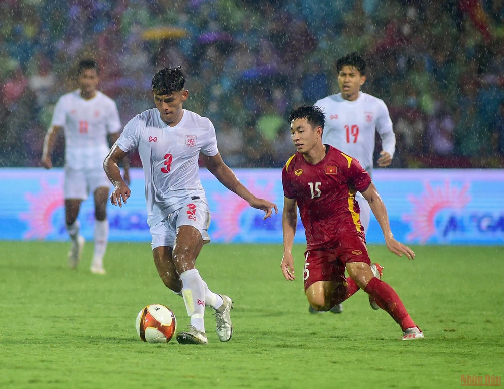 (Ảnh: Trần Hải) Nhìn lại chiến thắng kịch tính 1-0 của U23 Việt Nam trước U23 Myanmar -1