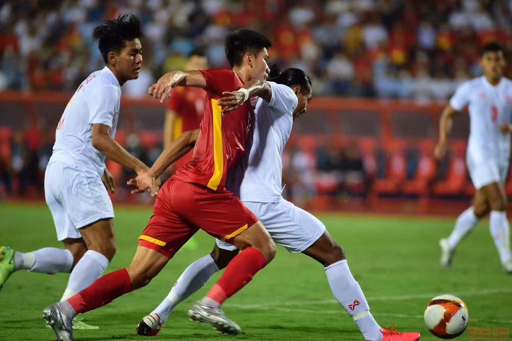 Nhìn lại chiến thắng kịch tính 1-0 của U23 Việt Nam trước U23 Myanmar -0