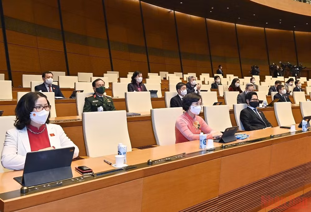 Khai mạc Kỳ họp bất thường thứ nhất, Quốc hội khóa XV -0