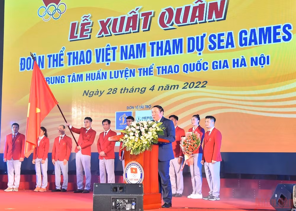 Đoàn thể thao Việt Nam xuất quân tham dự SEA Games 31 -0