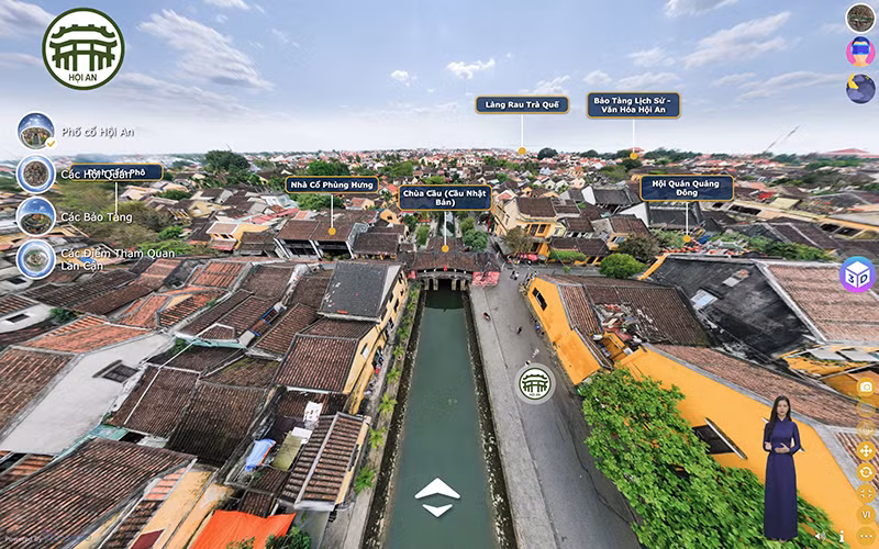 Hội An Metaverse với hướng dẫn viên AI.