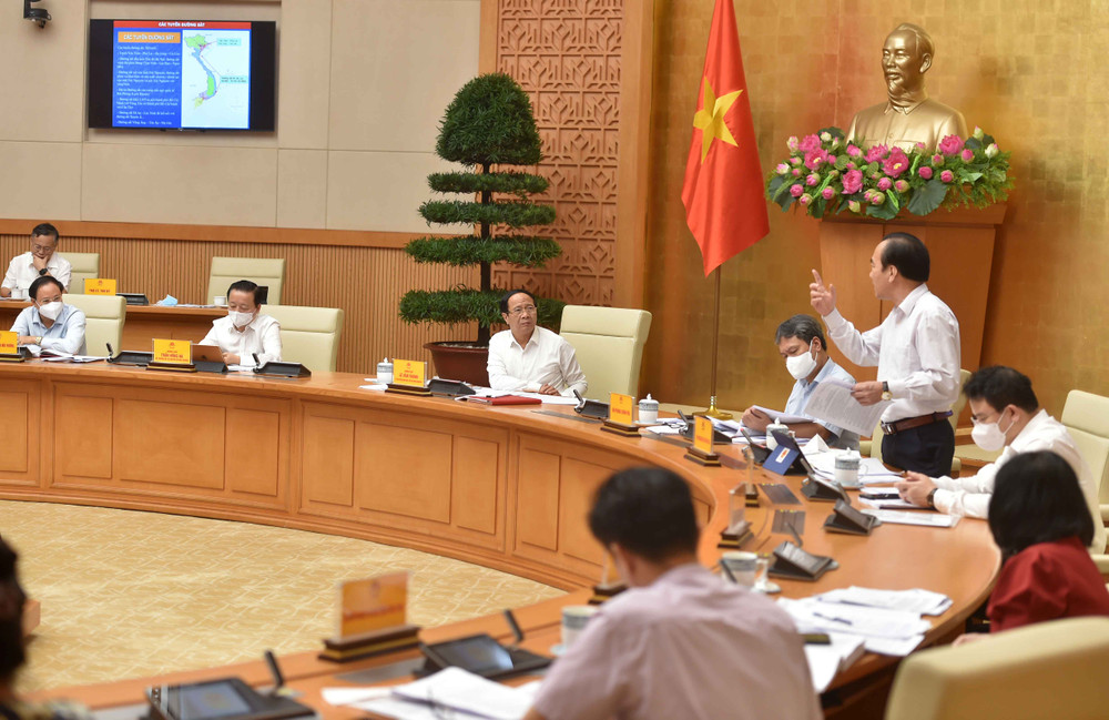 Quang cảnh buổi họp. Quy hoạch, kế hoạch sử dụng đất đai là cơ sở, động lực để phát triển -0