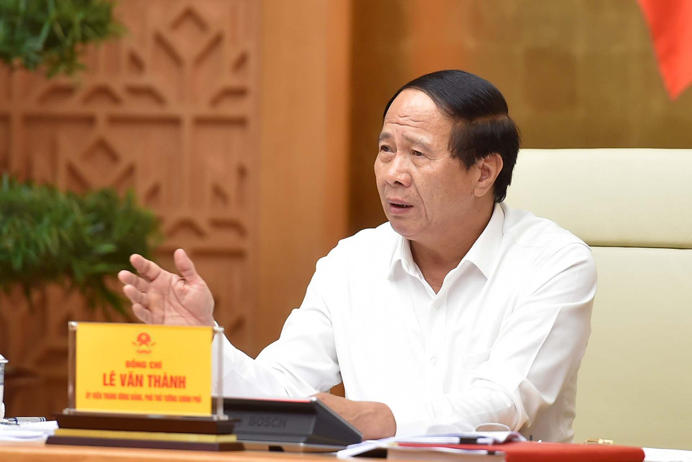 Phó Thủ tướng Lê Văn Thành. (Ảnh: ĐỨC TUÂN)