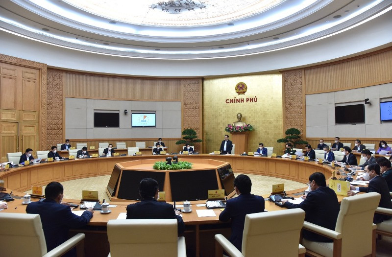 Quang cảnh phiên họp. Chính phủ họp phiên thường kỳ tháng 11 -0