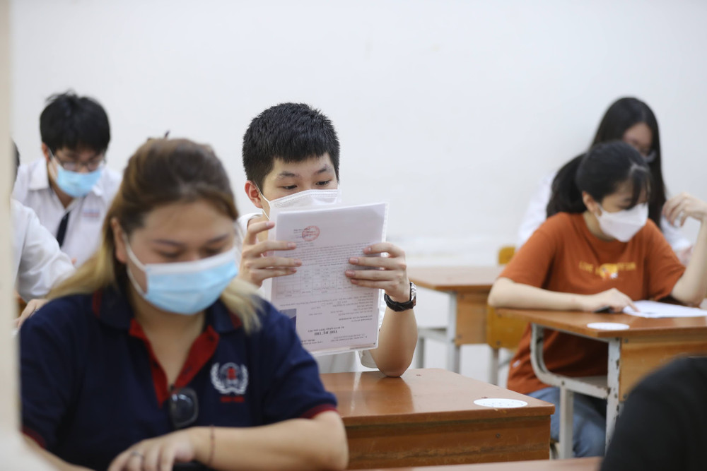 Kỳ thi tuyển sinh vào lớp 10 tại Hà Nội sẽ được tổ chức vào các ngày 18 đến 20/6. (ẢNH: SƠN BÁCH)