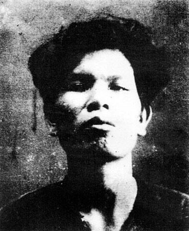 Ðồng chí Trần Xu. (Ảnh do mật thám Pháp chụp - lưu tại Cục Hồ sơ nghiệp vụ an ninh).