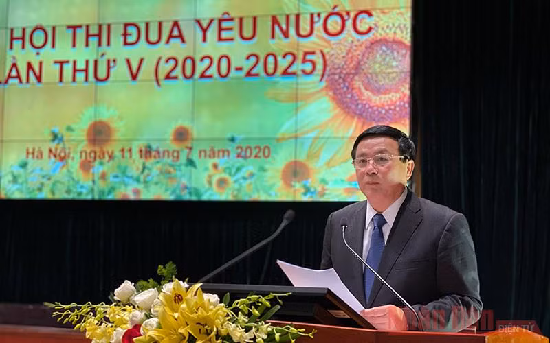 Hệ thống các trường chính trị phát động thi đua yêu nước giai đoạn 2020-2025 -0