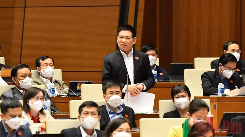 Bộ trưởng Tài chính Hồ Đức Phớc. Ảnh: LINH NGUYÊN