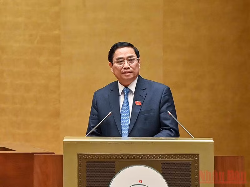 CẬP NHẬT: Thủ tướng Chính phủ Phạm Minh Chính lần đầu trả lời chất vấn trước Quốc hội -0