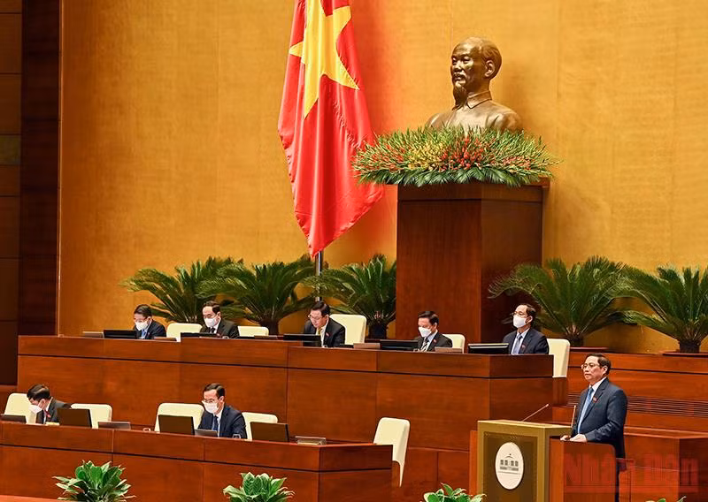 CẬP NHẬT: Thủ tướng Chính phủ Phạm Minh Chính lần đầu trả lời chất vấn trước Quốc hội -0
