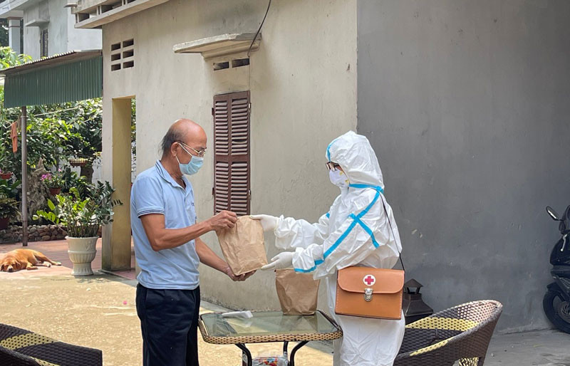 Cấp “Túi thuốc an sinh điều trị tại nhà” cho người nhiễm Covid-19. Phú Thọ điều trị tại nhà cho hơn 100 người nhiễm Covid-19 -0