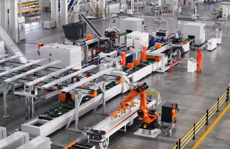 Ảnh minh họa: Một dây chuyền sản xuất công nghệ cao. (Nguồn: Tân Hoa xã)