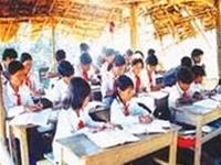 Một lớp học ở Bình Thuận.