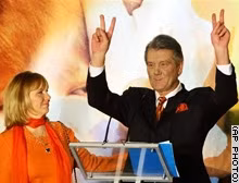 Ông Yushchenko đắc cử tổng thống Ukraine