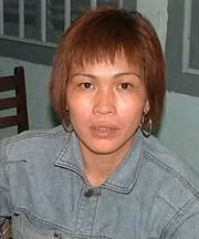 Nguyễn Thị Phượng, kẻ cầm <BR>đầu băng cướp người lĩnh <BR>tiền ở ngân hàng về.