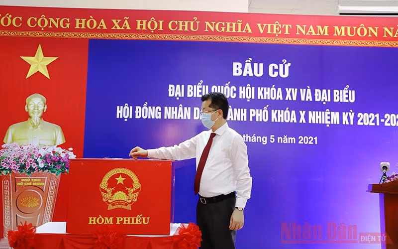Ghi nhanh bầu cử tại Đà Nẵng -0