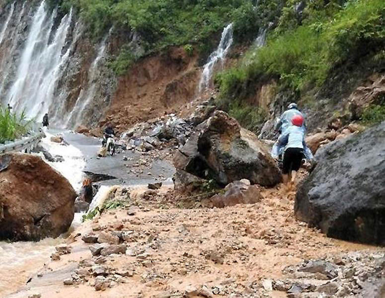 Nguy cơ cao lũ quét, sạt lở đất do mưa lớn ở các tỉnh vùng núi phía bắc. (Ảnh minh họa)