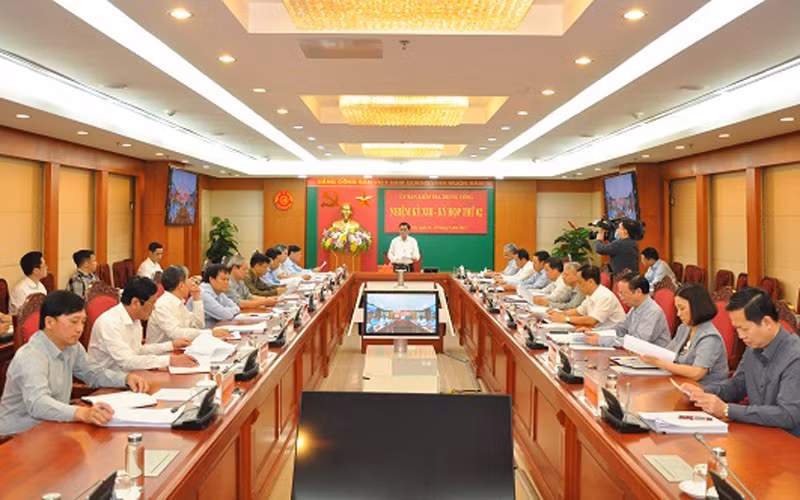 Thông cáo báo chí Kỳ họp thứ hai của Ủy ban Kiểm tra Trung ương khóa XIII