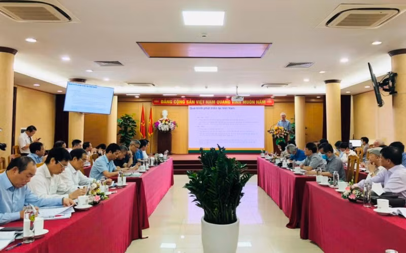 Quang cảnh hội thảo.