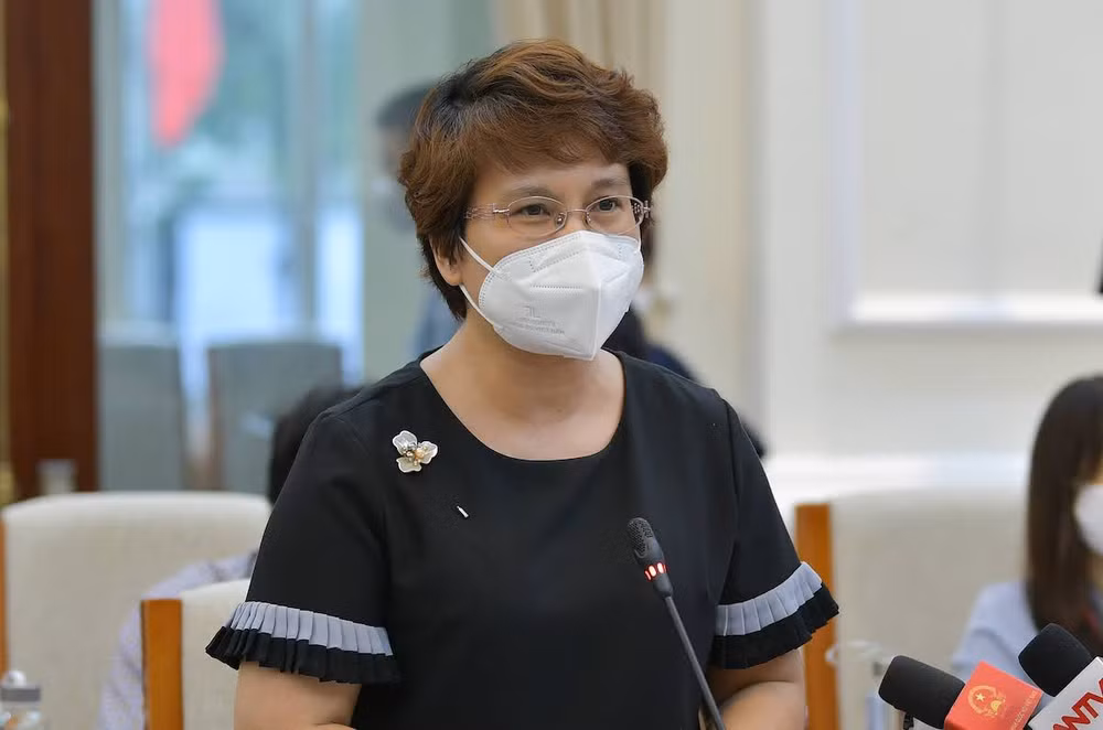 Vụ trưởng Vụ Giáo dục đại học, Bộ Giáo dục và Đào tạo Nguyễn Thu Thuỷ. Ảnh: Bộ GD-ĐT