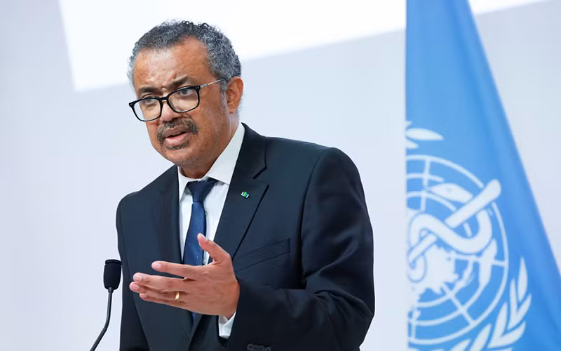 Tổng Giám đốc Tedros Adhanom Ghebreyesus. (Ảnh: Reuters)