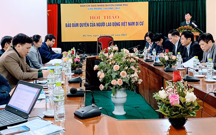 Quang cảnh hội thảo.