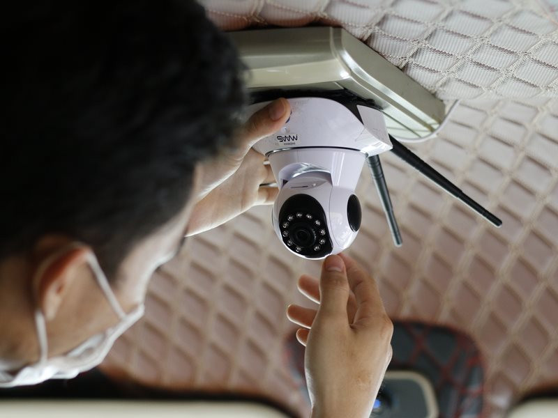 Camera giám sát trên xe. Trí tuệ nhân tạo trong giám sát hành trình vận tải hành khách -0