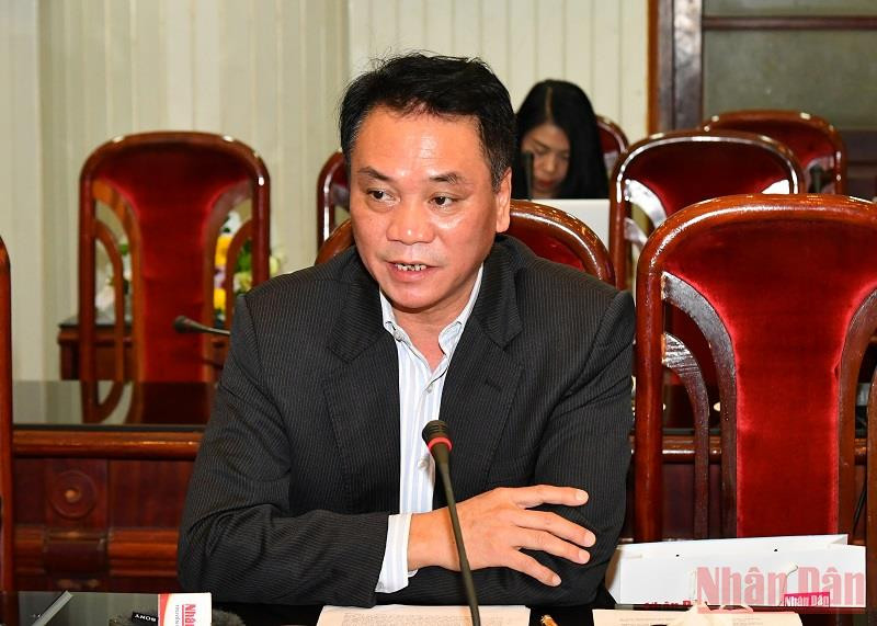 Ông Tào Bằng Huy, Phó Cục trưởng Cục Việc làm (Bộ Lao động - Thương binh và Xã hội). (Ảnh: THỦY NGUYÊN) Cần giải pháp hiệu quả phát triển thị trường lao động trong bối cảnh đại dịch Covid-19 -0