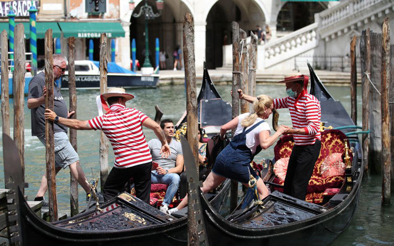 Chính quyền Venice sẽ hạn chế số lượng du khách để giảm tình trạng quá tải du lịch (Ảnh minh họa: REUTERS)