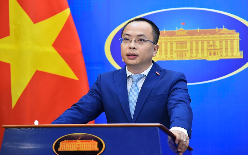Phó Phát ngôn Bộ Ngoại giao Đoàn Khắc Việt.