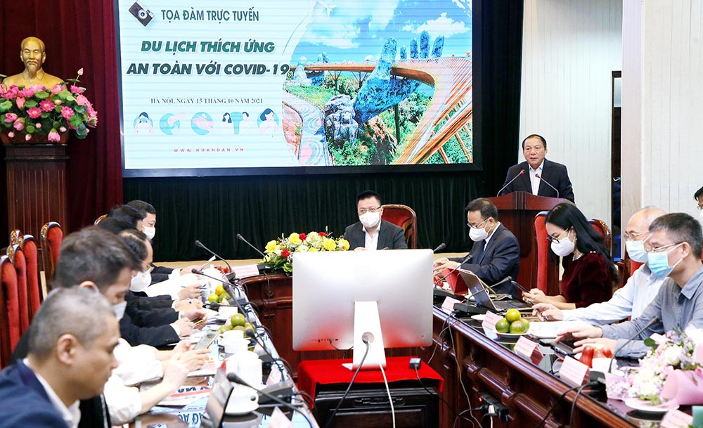 Tọa đàm trực tuyến “Du lịch thích ứng an toàn với Covid-19”