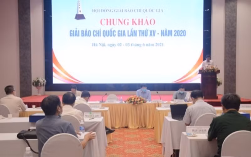 Bế mạc Chung khảo Giải Báo chí quốc gia lần thứ XV năm 2020.