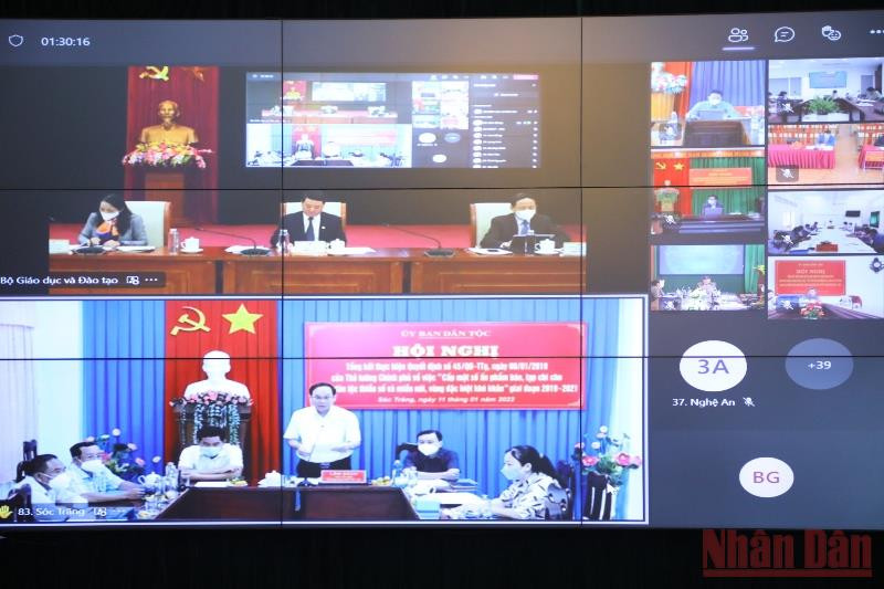 Đại diện 49 tỉnh, thành phố tham gia dự Hội nghị trực tuyến. Báo chí tuyên truyền hiệu quả phát triển vùng đồng bào dân tộc thiểu số và miền núi -0