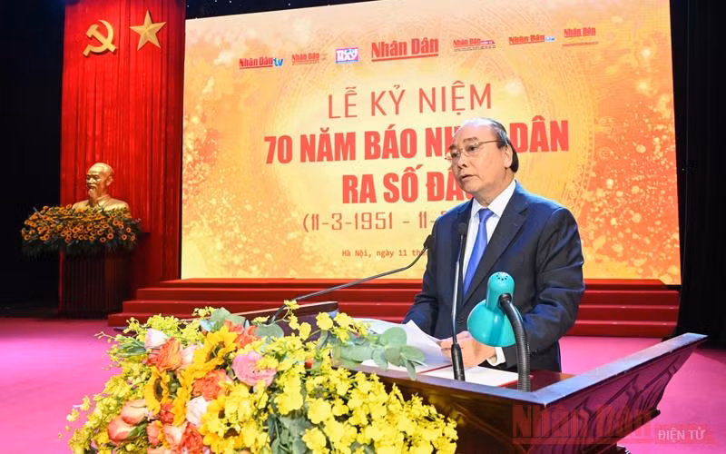 Trọng thể tổ chức lễ kỷ niệm 70 năm Ngày Báo Nhân Dân ra số đầu -0