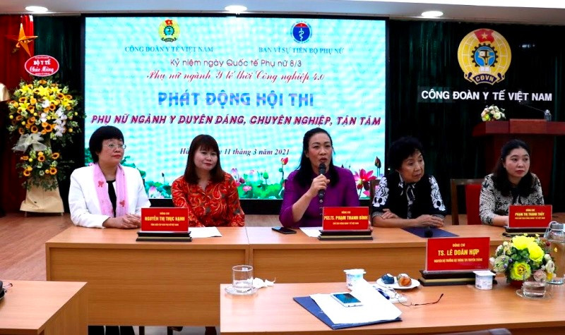 Phát động hội thi về phụ nữ ngành y lần thứ nhất