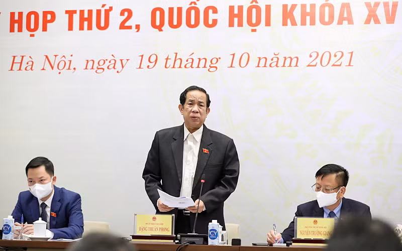 Kỳ họp thứ 2 Quốc hội khóa XV kéo dài 17 ngày và được chia thành 2 đợt -0