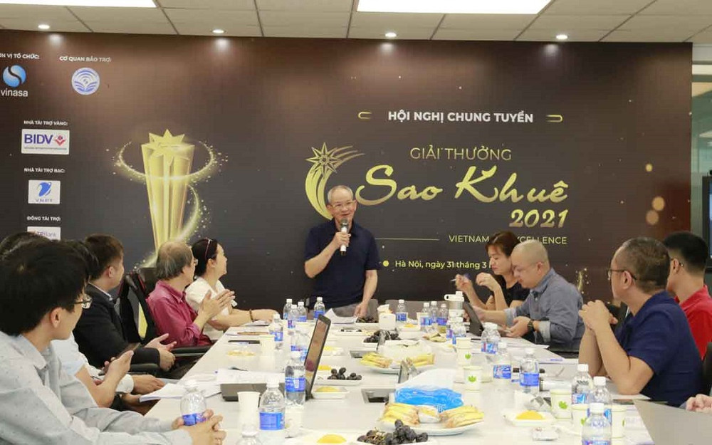 Hội nghị Chung tuyển Giải thưởng Sao Khuê 2021.