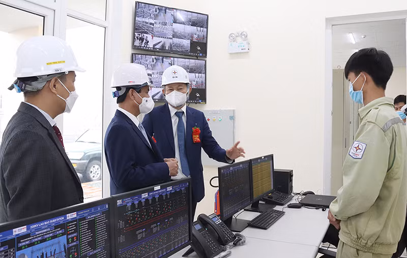 Khánh thành Trạm biến áp 220 kV Lao Bảo và Đường dây 220 kV Đông Hà - Lao Bảo -0