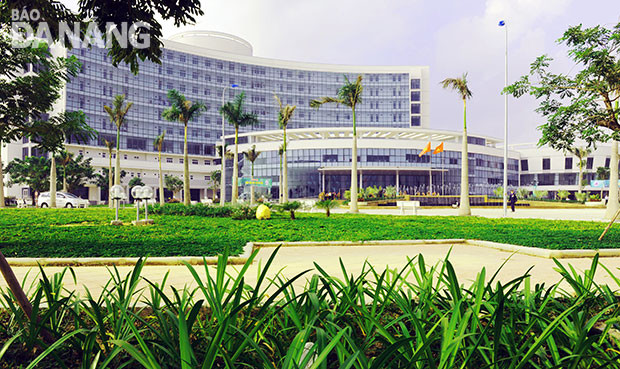 Bệnh viện Ung bướu Đà Nẵng. (Ảnh: Báo Đà Nẵng)