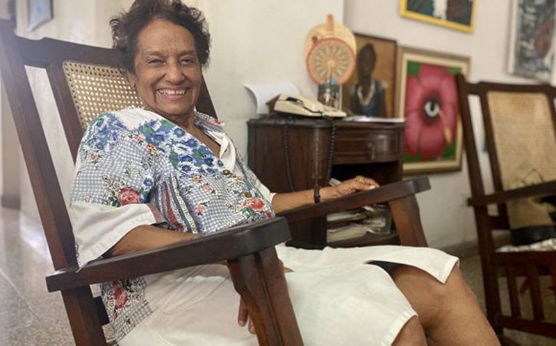 Nhà báo Cuba Marta Rojas. (Ảnh: Cubadebate)